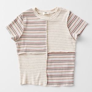 The Buckle Girls - Mixed Stripe Top